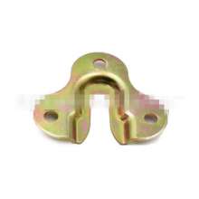 Thickened connector, color-plated zinc perforated, fixed and fastened right-angle trapezoidal corner connector, factory direct supply