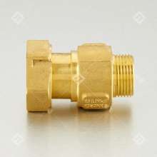 Bridge shield valve 59-1 brass meter front live check valve. Water meter telescopic check valve anti-rotation idling meter front valve