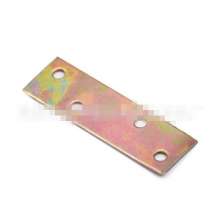 Factory direct supply thickened connecting piece stainless steel piece straight piece 180 degree angle code straight iron fixed angle code