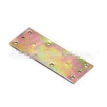 Factory direct supply One-word connecting piece thickening, color-plated zinc perforated photo frame hardware accessories, straight piece, angle code, flat angle piece