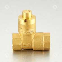 Bridge shield valve. Brass with check gate valve. Tap water service magnetic lock valve anti-theft heating check lock valve