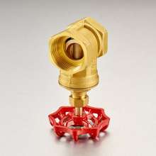 Brass gate valve. DN25 central air-conditioning project 50 tap water 59-1 copper gate valve. Gate valve