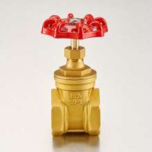 Brass gate valve. DN25 central air-conditioning project 50 tap water 59-1 copper gate valve. Gate valve