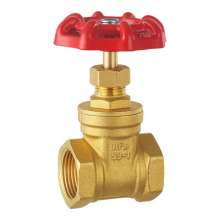 Brass gate valve. DN25 central air-conditioning project 50 tap water 59-1 copper gate valve. Gate valve