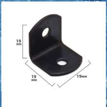 Black angle code hardware, bed hinge, bed buckle connector, bracket fixed 90 degree right angle iron, factory direct supply