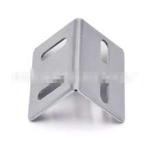 Color-plated zinc bed corner code 90 degree right angle fixator triangle iron bracket connecting piece reinforcement bed L-shaped hardware