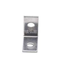 Angle code right angle shelf support cabinet hanging code layer fixed white galvanized angle iron bracket hardware accessories factory direct supply