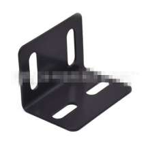 Thickened fixed iron corner code, sprayed black right-angle bed corner code, bed buckle anti-sway hardware accessories, factory direct supply