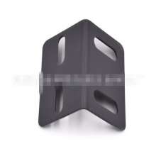 Thickened fixed iron corner code, sprayed black right-angle bed corner code, bed buckle anti-sway hardware accessories, factory direct supply
