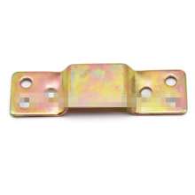 Furniture corner code, desk right-angle fixer, table and chair reinforcement, color-plated zinc iron corner connector