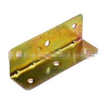 Color-plated zinc bed corner code angle iron with hole right-angle triangle fixator bed bracket hardware accessories