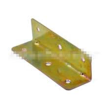Color-plated zinc bed corner code angle iron with hole right-angle triangle fixator bed bracket hardware accessories