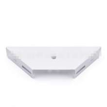 White bed corner code wall cabinet corner code bed angle support ribs shelf support bracket cabinet hidden rack hanging hardware accessories