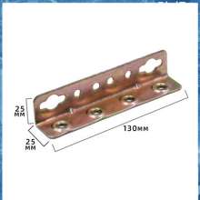 Thickened corner code Three-sided fixed color-plated zinc bed corner code hanging code Right angle triangle iron bed frame Strong endurance