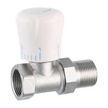Bridge shield valve. Yuhuan factory direct supply. Angle type temperature control valve All copper automatic straight type temperature control valve for engineering. Control valve