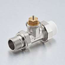 Bridge shield valve brass temperature control valve straight type 4 points 6 points heating radiator engineering home improvement threaded electric regulating valve. regulating valve