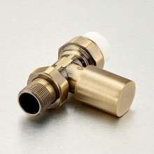 Bridge shield valve straight PPR manual temperature control valve bronze 4 points 6 points temperature control valve. Yuhuan