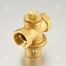 Bridge shield valve 59-1 copper lock flow regulating valve .DN20-32 differential pressure bypass valve balance control valve
