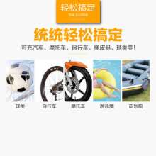 Car air pump double cylinder 220V household 12V car electric air pump portable bicycle air pump