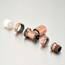 Bridge shield valve straight PPR manual temperature control valve bronze 4 points 6 points temperature control valve Yuhuan. Regulating valve