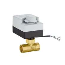 DN25 electric ball valve miniature two-way three-way ball valve. Manually integrated central air-conditioning electric valve