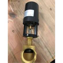 Electric control valve Brass electric two-way valve. Proportional control valve. On-off analog proportional valve
