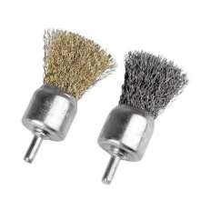 Factory direct steel wire brush for grinding, rust removal and polishing with handle wire brush for electric grinding head polishing brush for electric grinding head