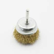 Factory direct 3PC wire brush set, flat rod bowl brush, grinding head, polishing, rust and deburring