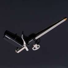 All-aluminum styrofoam glue gun. All-metal foam glue gun. Polyurethane iron styrofoam gun gun style. Glue gun