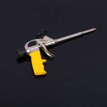High-grade styrofoam gun with plastic handle. Foam glue gun. Polyurethane styrofoam gun gun style. Glue gun