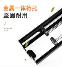 Source manufacturer beauty glue gun. All-iron metal real porcelain glue gun. Two-component porcelain glue gun. Double tube glue gun