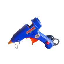 Hot melt glue gun with switch indicator bracket. Neutral package blue E-type hot melt glue gun .20 Watt 0.7mm