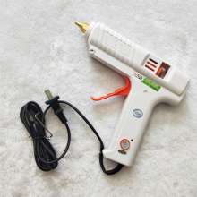 Plugged 863 hot melt glue gun. Adjustable fast heating automatic hot melt glue gun. Stick glue gun hot melt