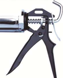 Source manufacturer Glass glue gun. Aluminum alloy rotating caulking, labor-saving and durable glue gun. Beauty sewing tools