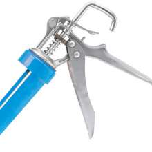 Show picture glass glue gun caulking gun. Aluminum alloy rotary caulking, labor-saving thickened glue gun