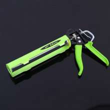 Rotating glass caulking gun. Non-beauty joint tool aluminum alloy structure pressure. Glue gun