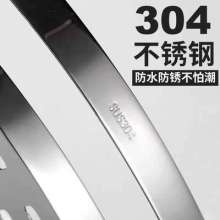 Manufacturer 304 stainless steel thickened bathroom corner rack free punching toilet tripod wall rack