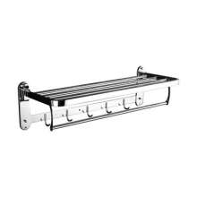 Bathroom 304 stainless steel towel rack wall mount bathroom towel bar rack bathroom hardware pendant 5 sets