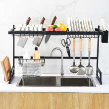 Kitchen Stainless Steel Sink Rack Drain Basket Dish Storage Rack Sink Dishwashing Place Table Chopsticks Dish Storage Rack Manufacturer