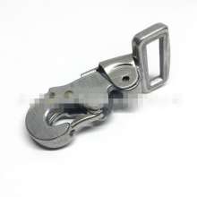 Aluminum alloy hook buckle Tactical belt buckle Customized high-strength pull dog dinosaur buckle