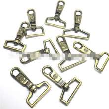 Luggage hardware accessories electrophoresis black hook buckle Customized multi-specification zinc alloy inch half-denier dog hook buckle