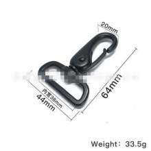 Manufacturers supply electrophoresis dog hook buckle luggage handbag hardware accessories shoulder strap hook buckle custom hook buckle