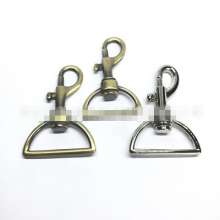 Manufacturers supply hardware handbags luggage accessories zinc alloy dog buckle hanging gun buckle rotating hook shoulder strap buckle
