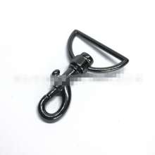 Manufacturers supply hardware handbags luggage accessories zinc alloy dog buckle hanging gun buckle rotating hook shoulder strap buckle