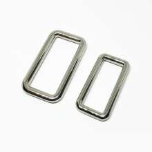 Luggage hardware accessories alloy rectangular buckle word buckle alloy rectangular ring 1.5 inch square buckle inch half square buckle