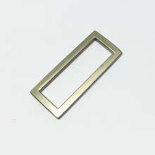 Manufacturers supply metal square buckle zinc alloy square buckle shoulder strap buckle 1.2 inch square buckle leather luggage hardware