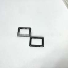 Luggage hardware handbags zinc alloy accessories alloy die-casting square buckle 6-point buckle bag with adjusting buckle square buckle