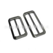 Factory direct supply hardware luggage accessories Zinc alloy Japanese-shaped buckle Men's bag metal buckle webbing buckle three-speed adjustment buckle