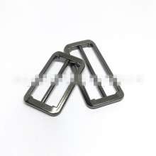 Factory direct supply hardware luggage accessories Zinc alloy Japanese-shaped buckle Men's bag metal buckle webbing buckle three-speed adjustment buckle