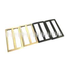 Luggage and handbag accessories Adjustable shoulder strap buckle Square adjustment metal Japanese-shaped buckle Three-speed adjustment zinc alloy buckle